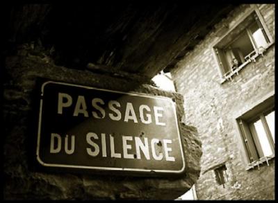 Passage du silence